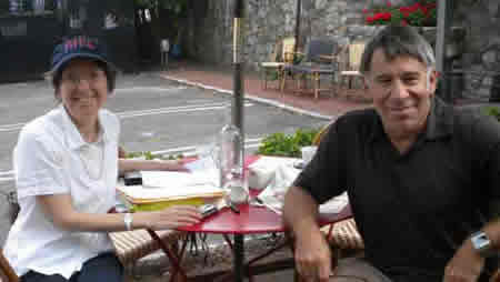 Carol de Giere and Stephen Schwartz 2013 work session